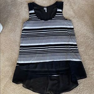 Striped tank top